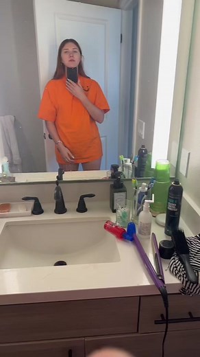 The phone falling down my shirt at the end 💀