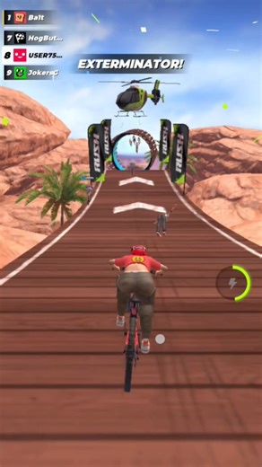 cycle race game play