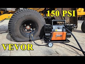 VEVOR 10.6 CFM 150 psi Rapid Inflation Air Compressor review.