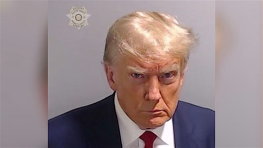 Historic mugshot of former president released