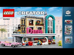 LEGO instructions - Creator Expert - 10260 - Downtown Diner