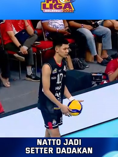 Nato benar-benar memanfaatkan situasi 👏😎 Saksikan Proliga 2026 tanggal 8 Januari-26 April 2026 live dan exclusive di Moji & Vidio ㅤ #dukungvoliindonesia #proliga2026 #MojiTV #ProligadiMoji #mojisports
