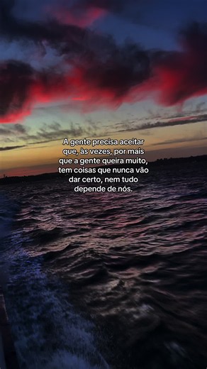 O amor é espontâneo: aceitar quando algo não dá certo
