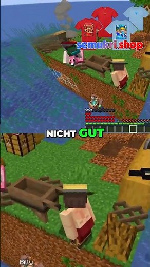 SEMLAKI RETTET BILLY VORM HAI #minecraft #semukri #ukri #semlaki
