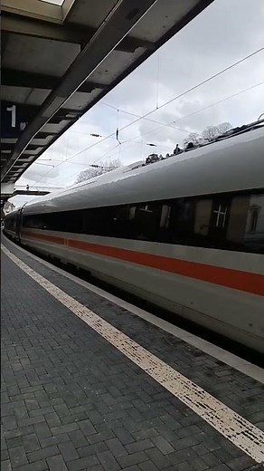 Fastest Train in Germany(ICE)