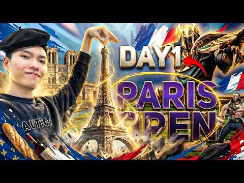 TRẬN ĐẦU RA QUÂN CỦA EM CHÈ TẠI TFT PARIS OPEN ĐẤM CẢ 9 HƯ KHÔNG