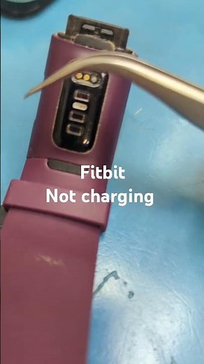 Fitbit Not charging issue Fix