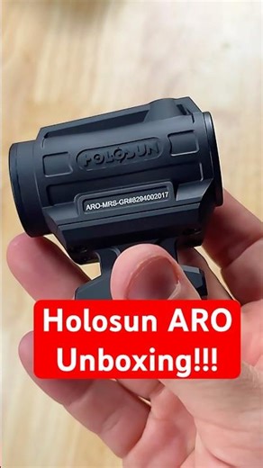 NEW Holosun: Dual Reticles & Dual Mounts!!! #shorts #opticreview #gearreview