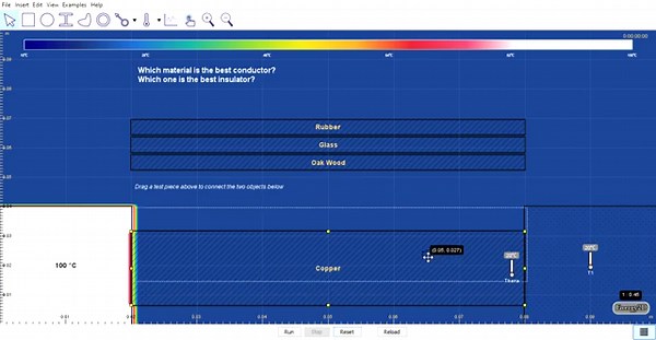 Energy2D Instrucciones simulador