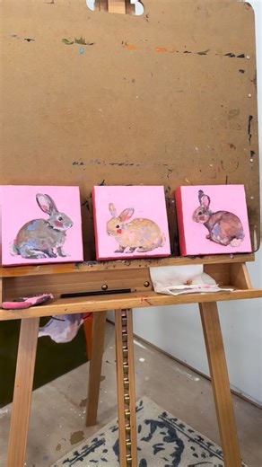 Painting with oil paint is like painting with frosting. By one of my favorite things! | Abby Brown