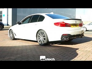 BMW G30 540i Remus Sound ! LOUD !! Motech Performance