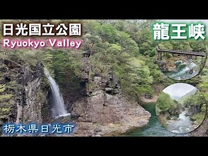 日光国立公園✨龍王峡《栃木県日光市》むささび橋・虹見の滝・虹見橋 観光スポット絶景スポット 鬼怒川 お散歩 新緑 Ryuokyo Valley japanese tourist attractions