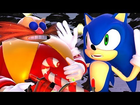 Sonic Saves Christmas (Xmas Santa Claus 3D Animation)