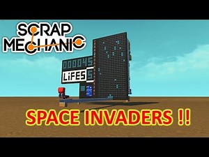 Space Invaders! [Scrap Mechanic HD creations]