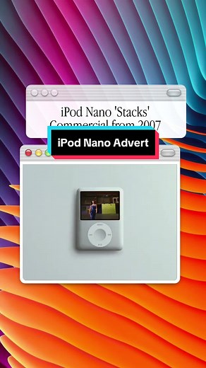 Vintage iPod Nano Commercial with Nostalgic Vibes