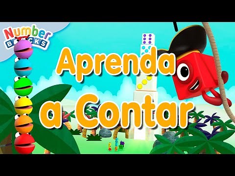 Matemática para Crianças | Aprenda a Contar com Numberblocks em Português | Desenhos Animados