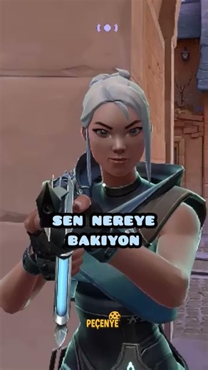 baktığım yeri kontrol ettiğini görünce koptum hahahahah #valorant #valorantclips #keşfetteyizzz