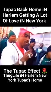 Tupac Home iN Harlem New York With ThugLife #throwback #hiphopculture #2pac | Hip Hop Culture