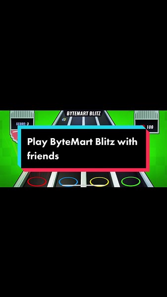 Challenge your friends to play #ByteWorld mini game #ByteMartBlitz #casualgames #game #gaming #metaverse #nanobytes