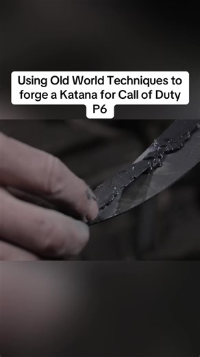 Forging a Katana Using Traditional Techniques