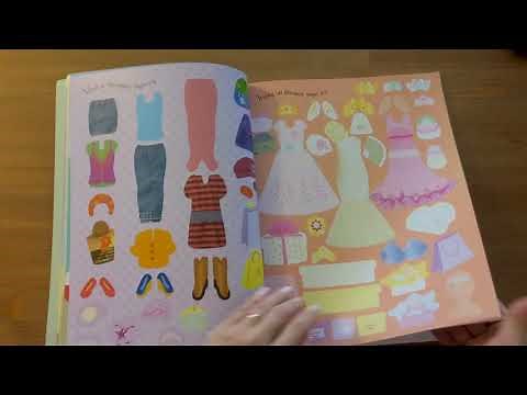 Weddings & Bridesmaids Sticker Dolly Dressing - Usborne