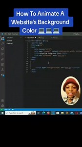 31K views · 1.2K reactions | How To Animate a Website's Background Color ‍ #programming #jadexartsacademy #project #softwaredevelopment #webdevelopment #coding #FREE #marvexscoarts #foryouシ #tips | Jadexarts Academy | Facebook