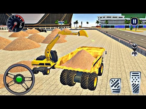 Real JCB Construction Simulator - Heavy Machinery Builder & Excavator Driving - Android Gameplay