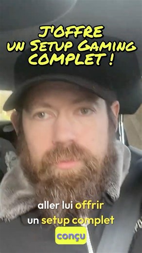 🎁 A complete PC given away to a subscriber!