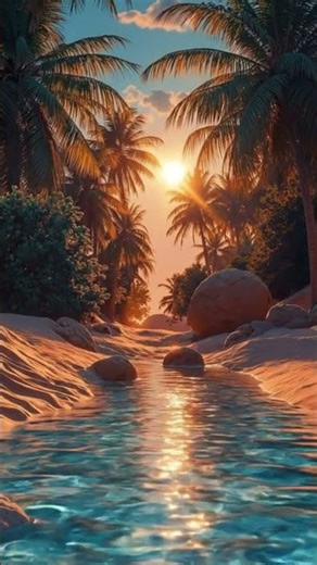 Still Waters at Sunset Tropical #asmrnature