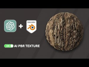 Using AI to Design High Quality Textures for 3D Art in Blender