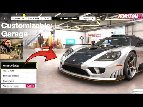Forza Horizon 6 Japan - NEW Garage Customization GAMEPLAY!!