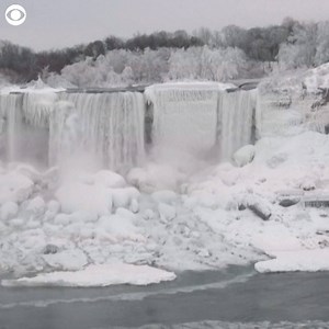 You know it's really cold when parts of Niagara Falls freeze. The Northeast is getting chilled by a deep freeze. | CBS 12 News