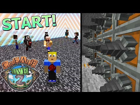 Project start! Gears, conveyor belts, mechanical drills & more! - Minecraft Create Live 2 #01