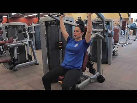 Gold's Gym Workout Tutorials ⎮ Shoulder Press Machine