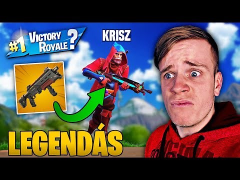 CSAK LEGENDÁS FEGYVEREKKEL LŐHETÜNK! 😱 | Fortnite #27