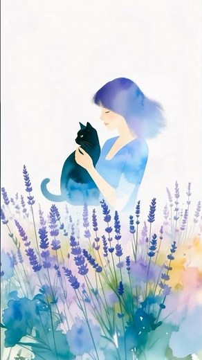 ラベンダーの花言葉の「しあわせが来る」は心に安らぎを届けるやさしい香りに由来するといわれています🪻 #shorts #ラベンダー #花言葉