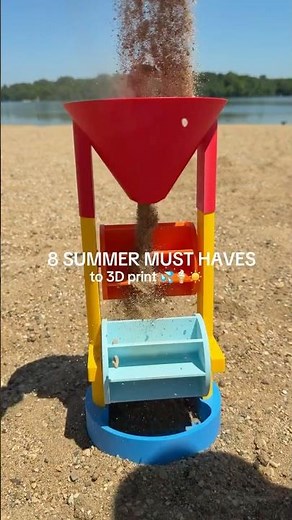 8 fun + practical things you can 3D print for summer☀️