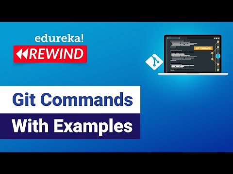 Git Commands With Examples | Git Branching & Merging | DevOps Training | Edureka Rewind
