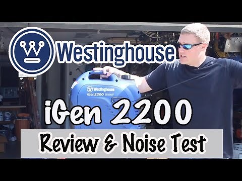 Westinghouse iGen 2200 Review, Decibel & Load Testing, 2,200 Watt Peak Inverter Generator