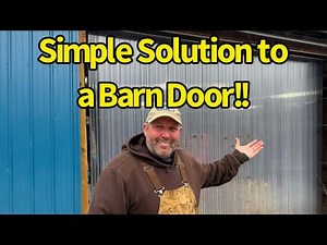 Strip Curtain: The Simple, Affordable Solution to a Barn Door