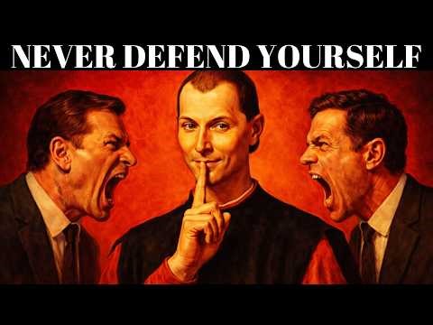 NEVER Defend Yourself. (Machiavellis Trick to Flip the Power)