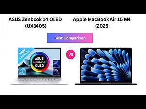 MacBook Air vs ASUS Zenbook 14: A DETAILED Comparison
