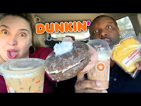 Dunkin's NEW Menu Items PUT to the Test