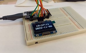 esp32实现ntp并在oled显示(基于arduino)