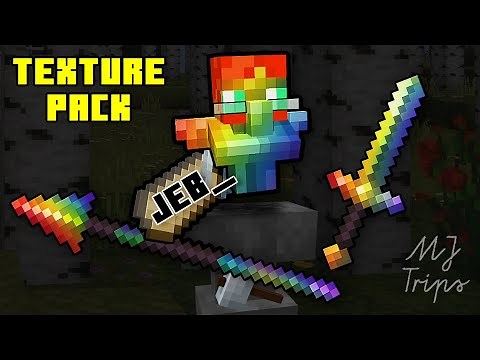 What if you could rename everything "jeb_" | "Barely Default" Texture Pack Update