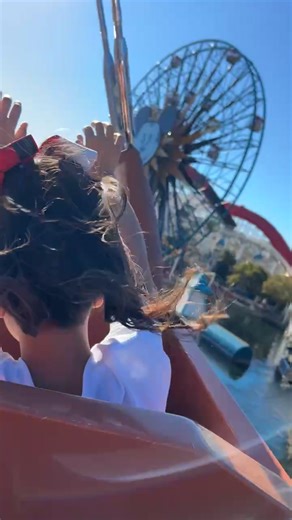 We Fly High! Love this ride and the view it gives over the water. #Disneyland #CaliforniaAdventure #Anaheim #Disney #Mickey