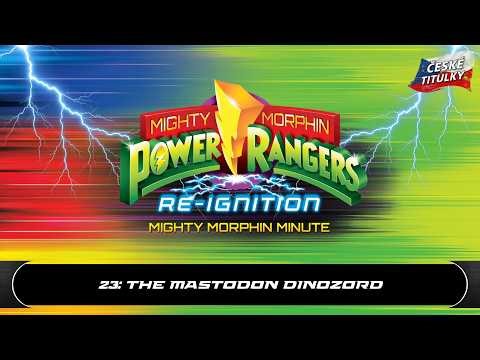Mighty Morphin Minute 23 - The Mastodon Dinozord (CZ titulky)