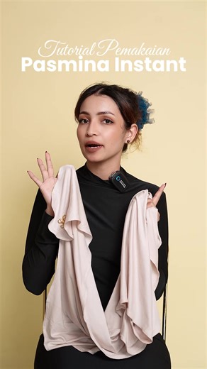Tutorial Pashmina Instan: Gaya Kerudung Simpel dan Chic