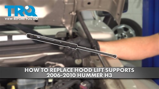 How to Replace Hood Lift Supports 2006-2010 Hummer H3
