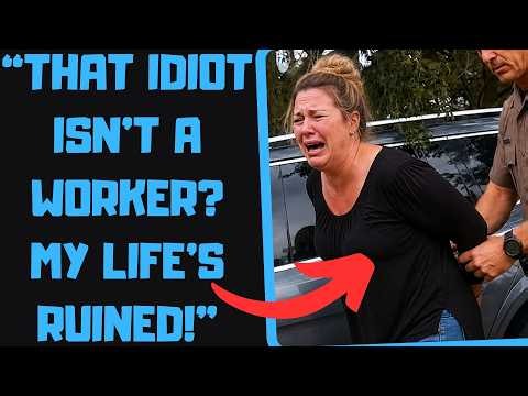 r/IDontWorkHereLady - Psycho Karen DESTROYS MY TRUCK For Disobeying Her! It Gets WORSE.